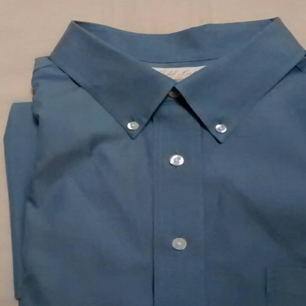 Roundtree & Yorke Blue dress shirt 18/33