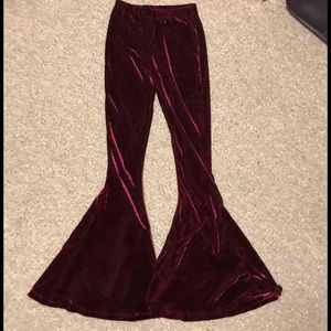 Velvet pants