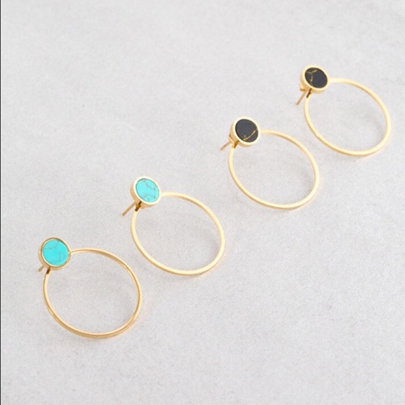 Galilea Stone Earring Jackets - Picture 2 of 3