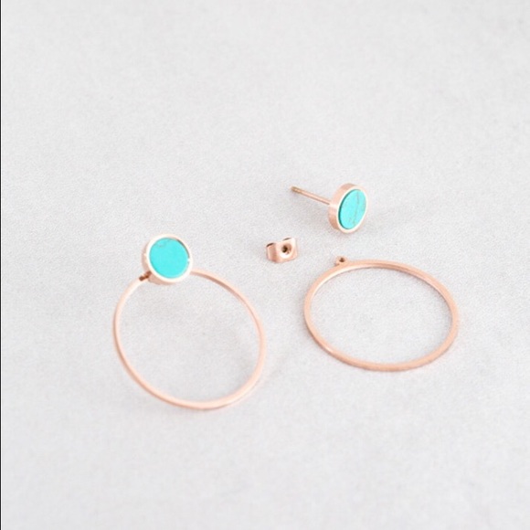 Galilea Stone Earring Jackets - Picture 3 of 3