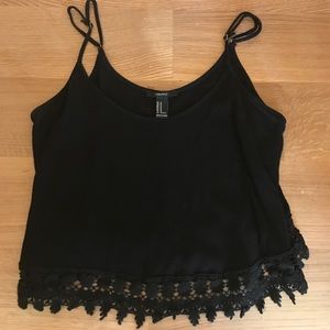 Flowy Crochet Crop Top
