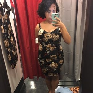 Black Floral dress