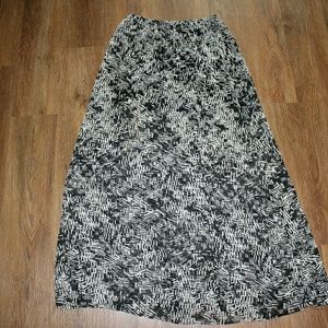 Chiffon maxy skirt