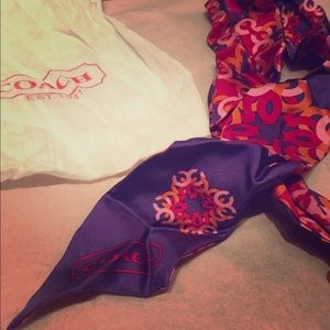 Silk Coach kerchief and/or headscarf