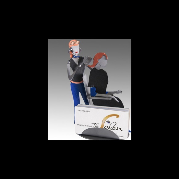 Other Female Hair Stylist Business Card Holder Poshmark