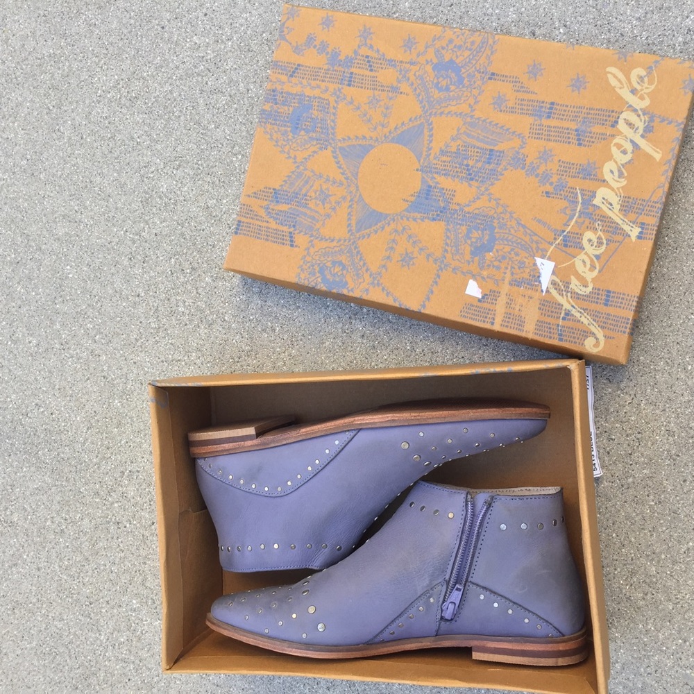 ❌SOLD❌ NWB Free People Aquarian Studded Booties - Picture 2 of 8