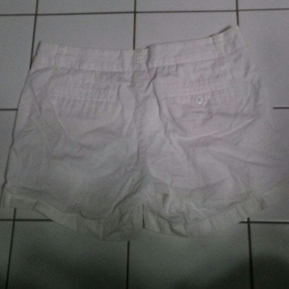 White jean shorts - Picture 2 of 2