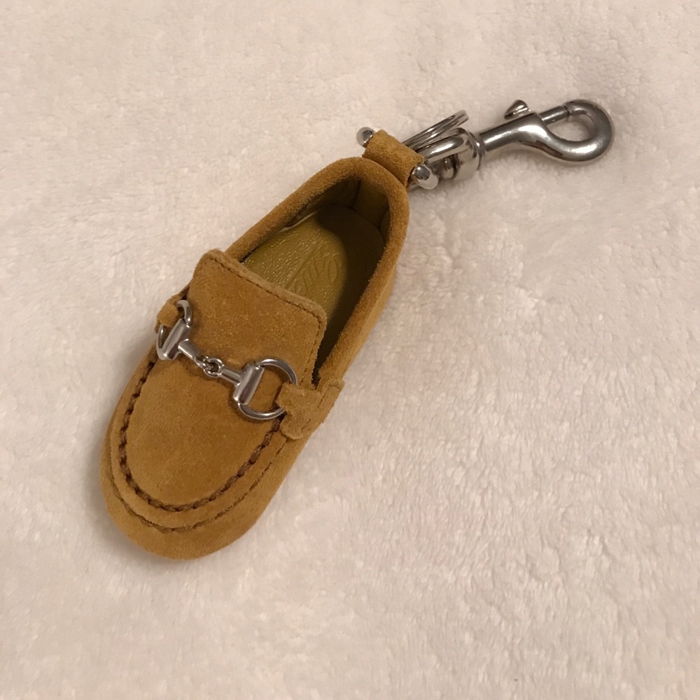 Gucci moccasin keychain