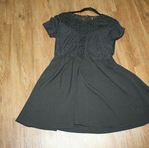 Little black lace dress