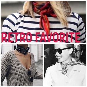 How to Style Vintage Scarves