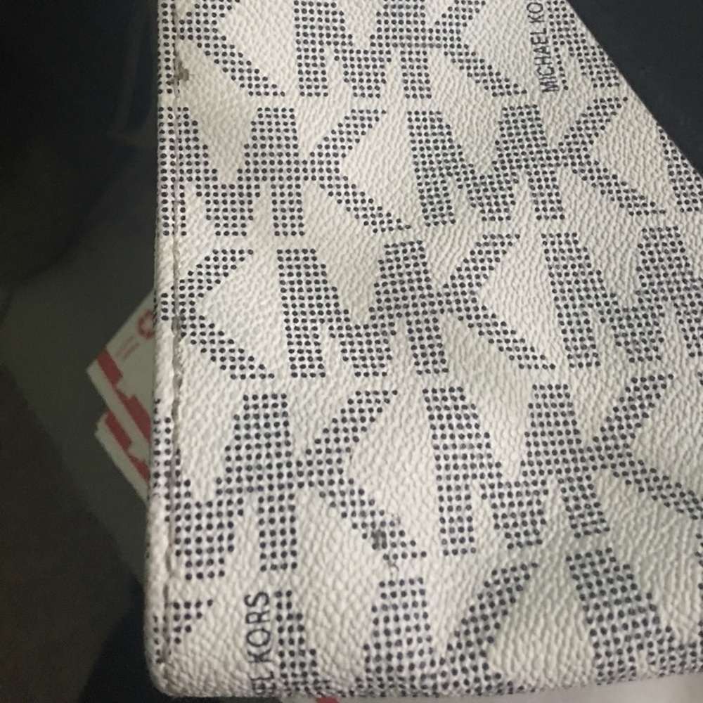 Michael Kors purse blue and white - Picture 5 of 6