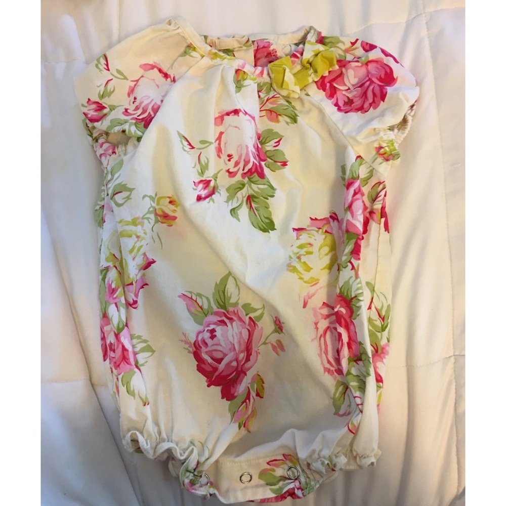 Persnickety floral onsie romper 12-18m