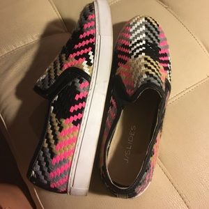 J Slides Slip On Sneakers