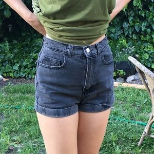 American Apparel Denim Shorts