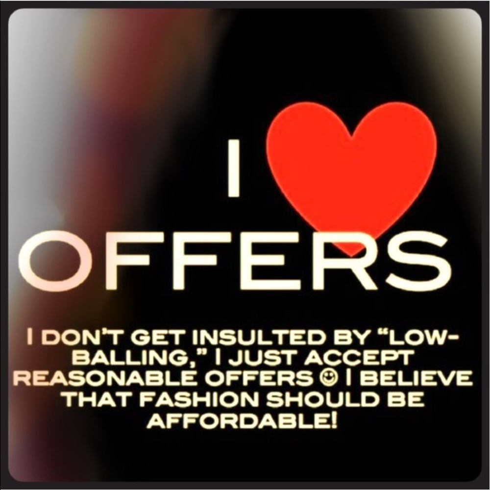 All offers considered