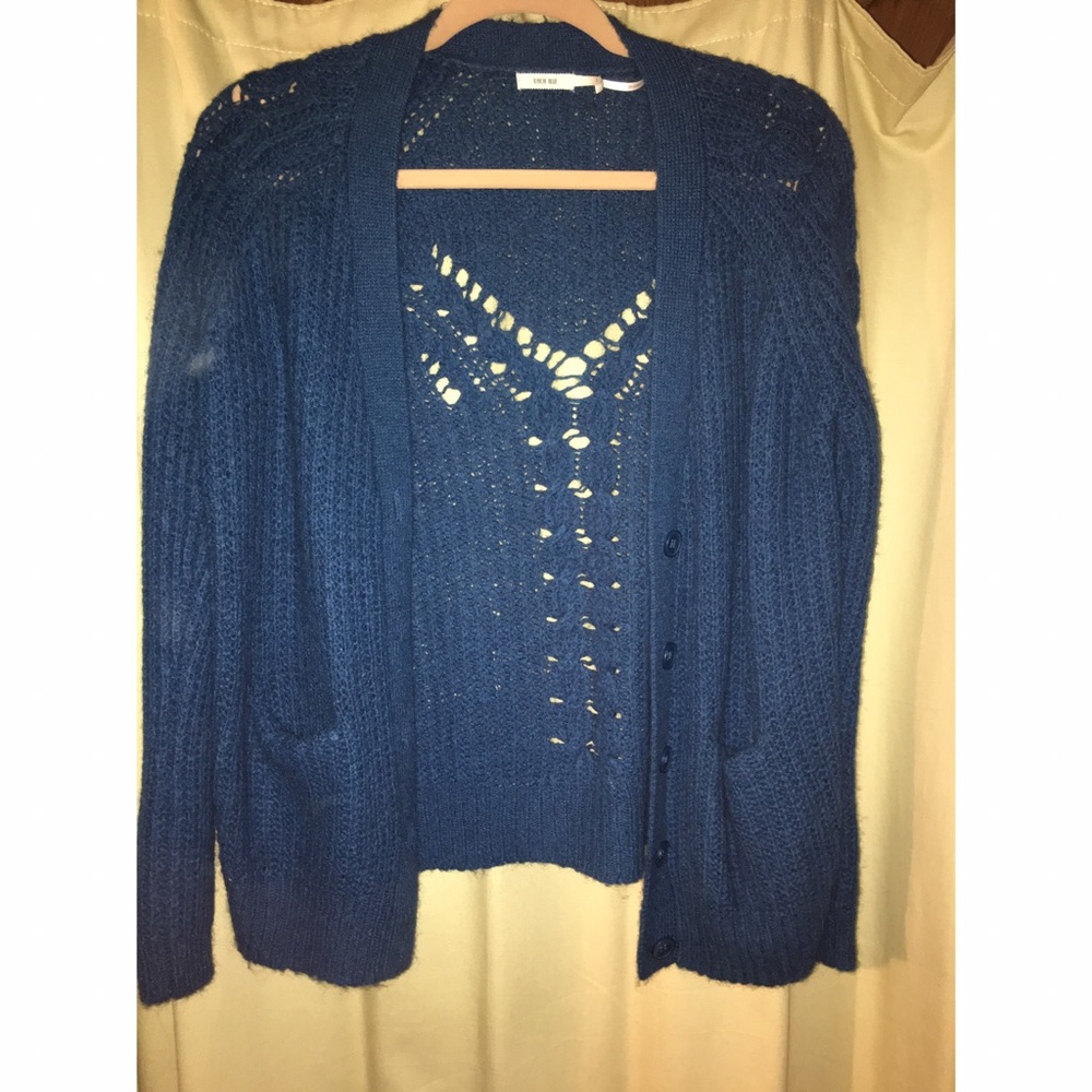 Kimchi Blue turquoise cardigan