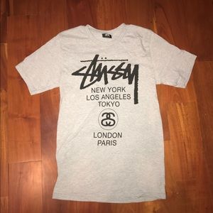 Stüssy World Tour Short Sleeve Tee
