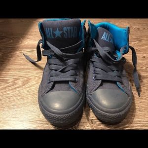 Converse high tops Navy blue