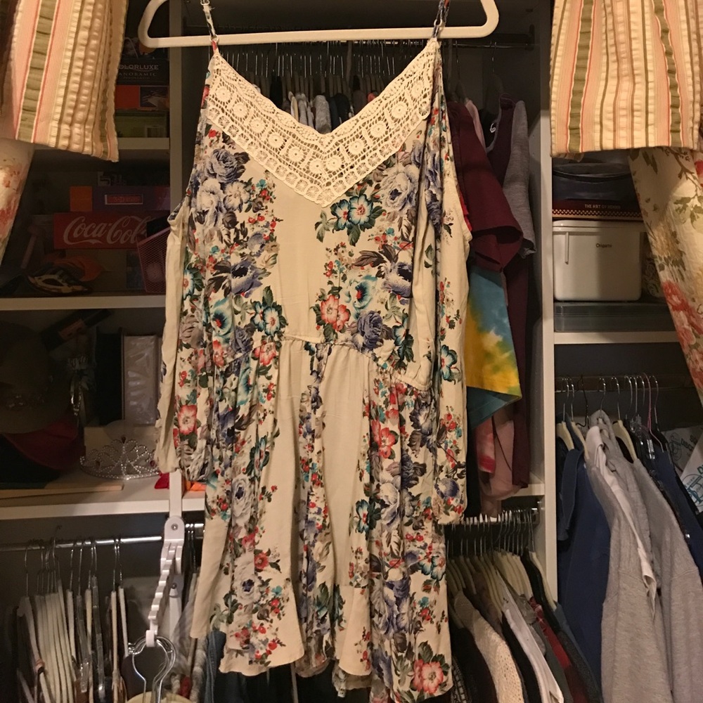 Cold Shoulder Romper
