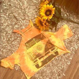 Hippie off the shoulder top