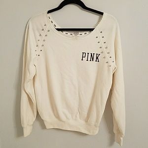 PINK Studded Sweater