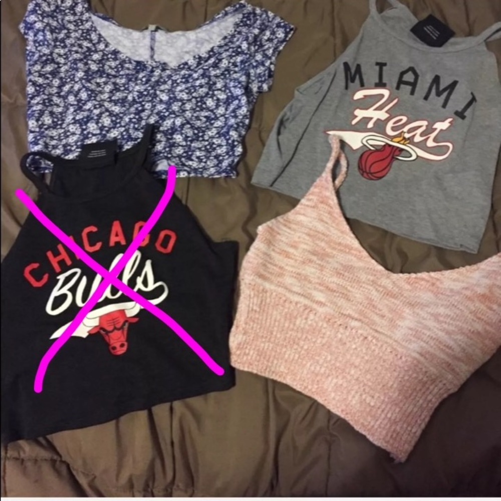 Miami heat tee, Charlotte Russe💛