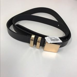 Jcrew Factory Genuine Leather Black belt