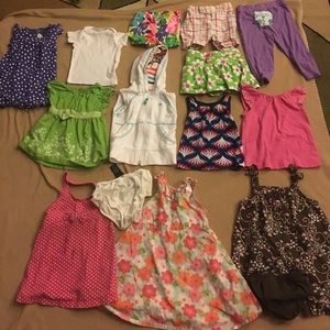18-24 month girl clothing bundle - Various Brands
