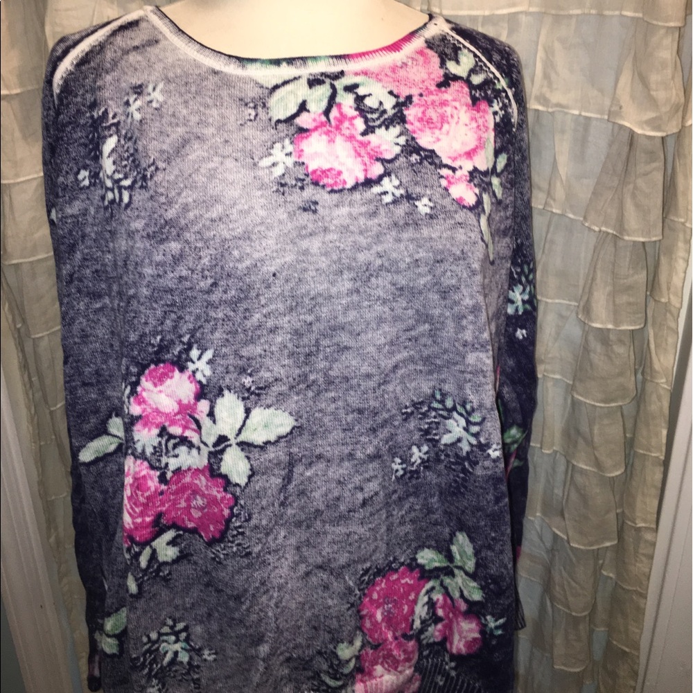 TORRID Distressed Sweater