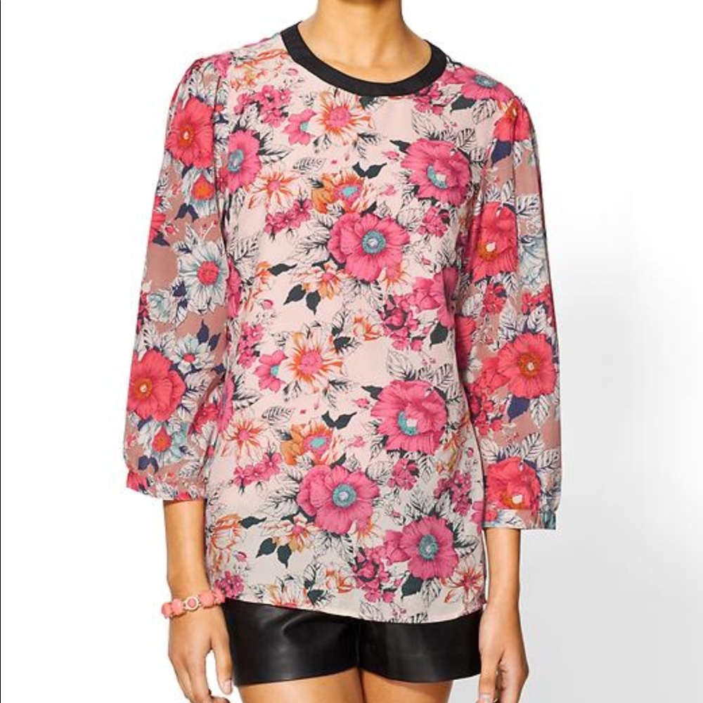 Finley Road Floral Blouse