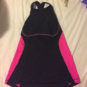 High-neck lululemon tank top