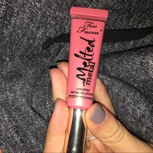 Too faced melted metal metallic lipstick