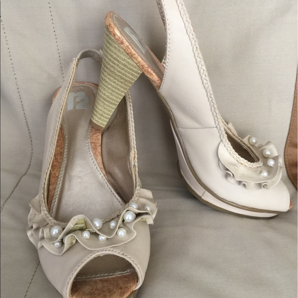 Sassy peep toe heels