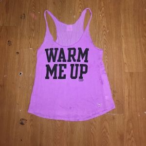 Pink "Warm Me Up" Tank Top