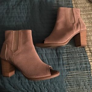 TOMS Majorca Peep Toe Bootie