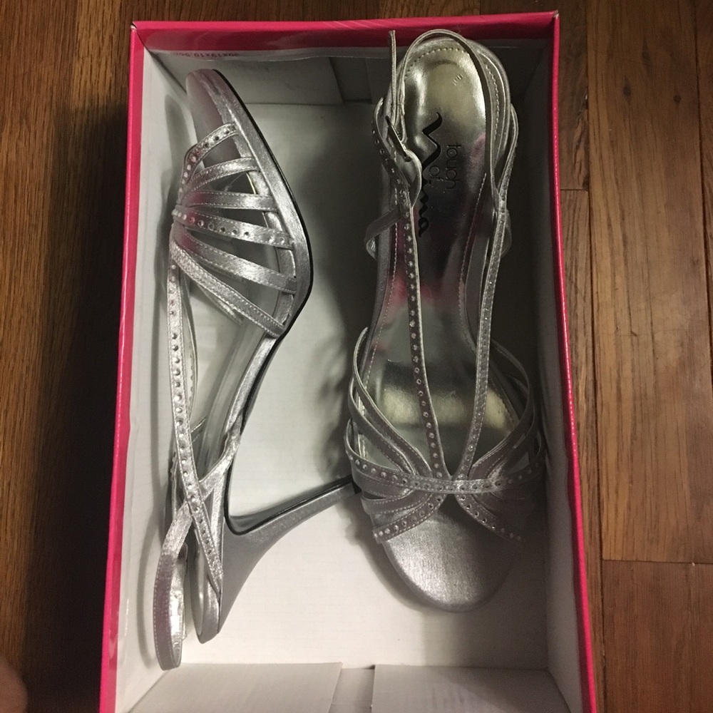 Silver heels