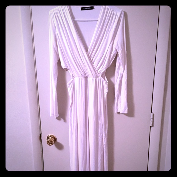 White wrap dress - Picture 3 of 3