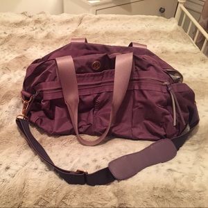 Lulu lemon yoga bag with yoga straps