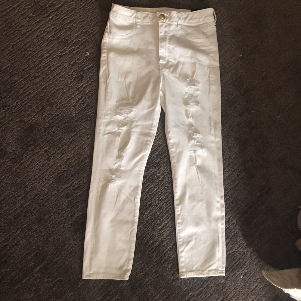 High Rise Jegging Crop