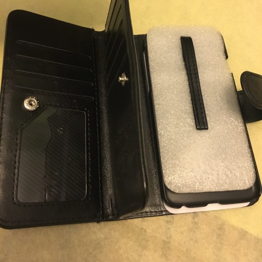 New Black Wallet IPhone 6.  Sale sale⚡️⚡️