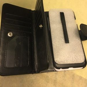 New Black Wallet IPhone 6.  Sale sale⚡️⚡️