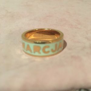 Marc Jacobs mint enamel ring