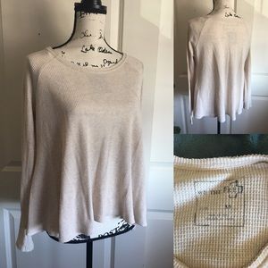 Free People oversized thermal XS