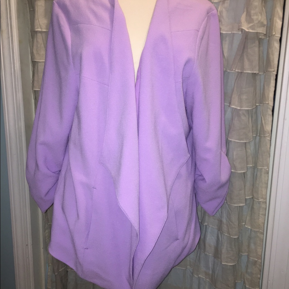 TORRID open draped Blazer