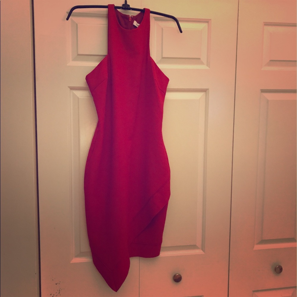 Elizabeth and James •Claire Wrap-Effect Cady Dress