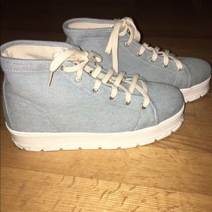 Denim/Chambray Hightops