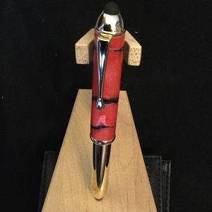 Handmade mini ballpoint pen, touch stylus, light