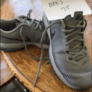 Nike Black and Grey running shoes never worn
