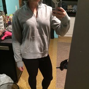 Grey Nike ¾ Zip