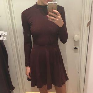 American Apparel open back skater dress